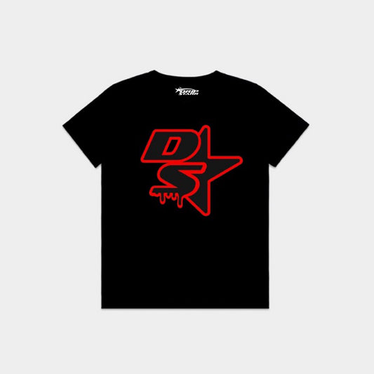 Black / Red DS Starr T-shirt